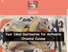 Tablet Screenshot of hibbingrestaurant.com